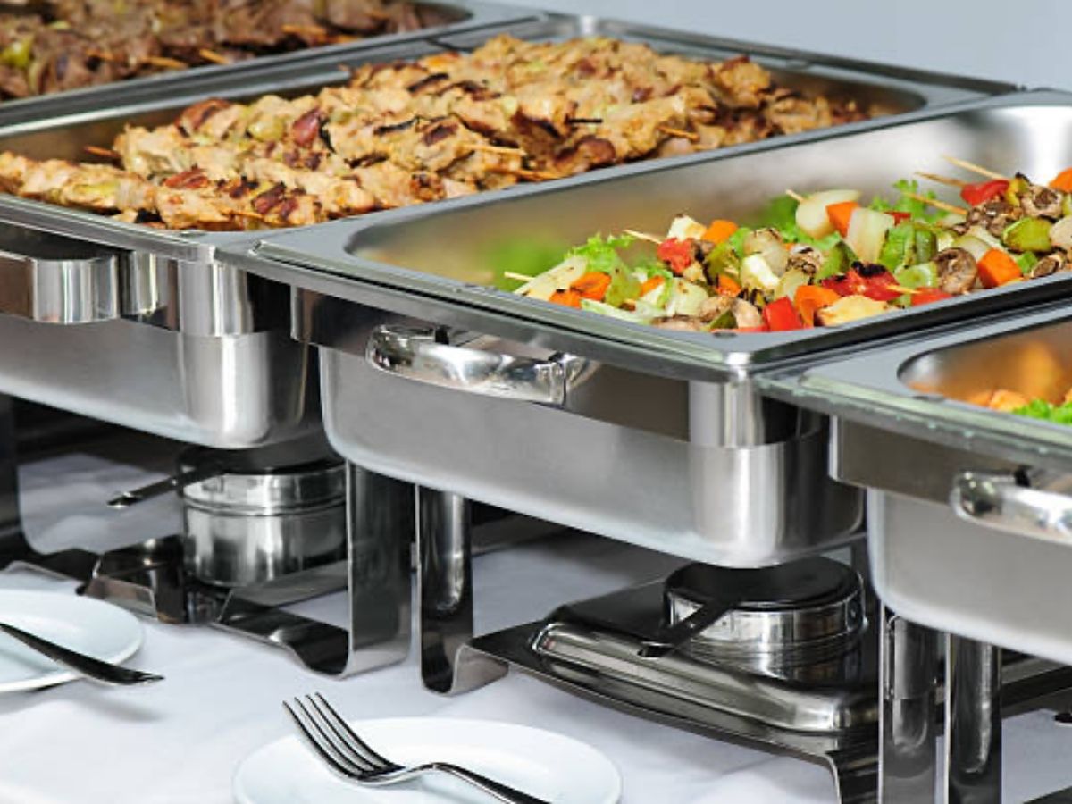 Disposable Chafing Setup